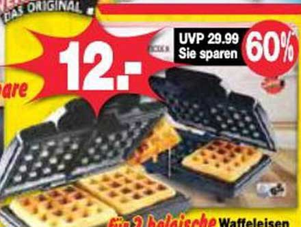 Original belgische Waffeleisen – 2er Set