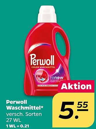 Perwoll Waschmittel – verschiedene Sorten, 27 WL