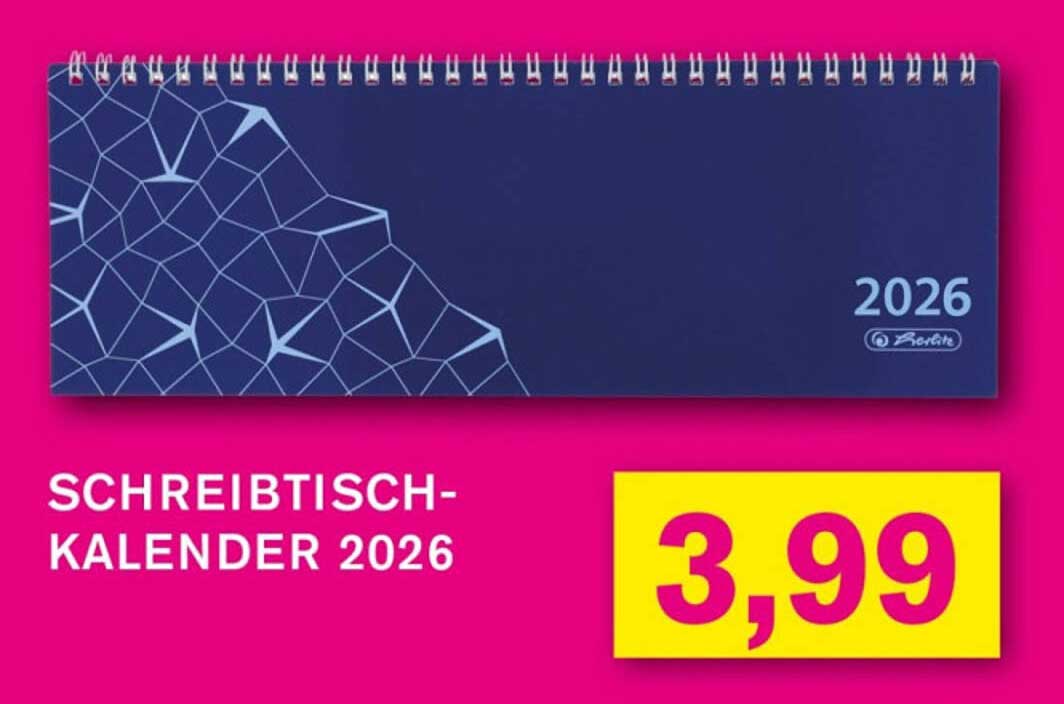 SCHREIBTISCHKALENDER 2026
