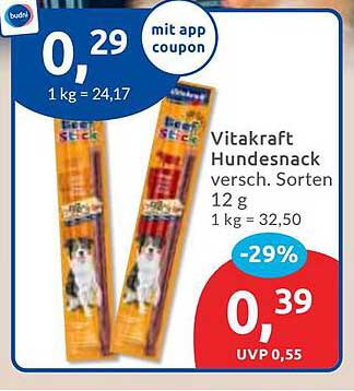 Vitakraft Hundesnack versch. Sorten 12 g