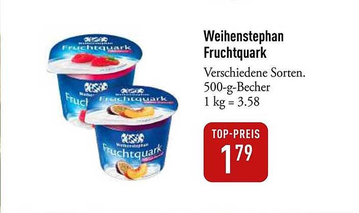 Weihenstephan Fruchtquark 500 g