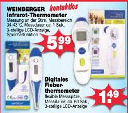WEINBERGER Infrarot-Thermometer
