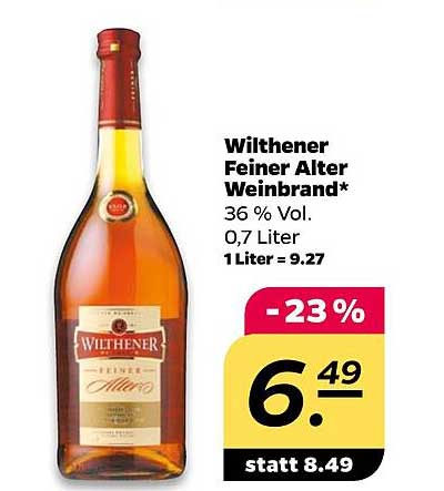 Wilthener Feiner Alter Weinbrand