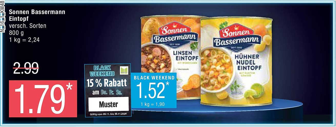 Sonnen Bassermann Eintopf