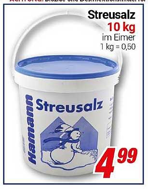 Hamann Streusalz 10 kg im Eimer