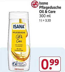 Isana Pflegedusche Oil & Care 300 ml