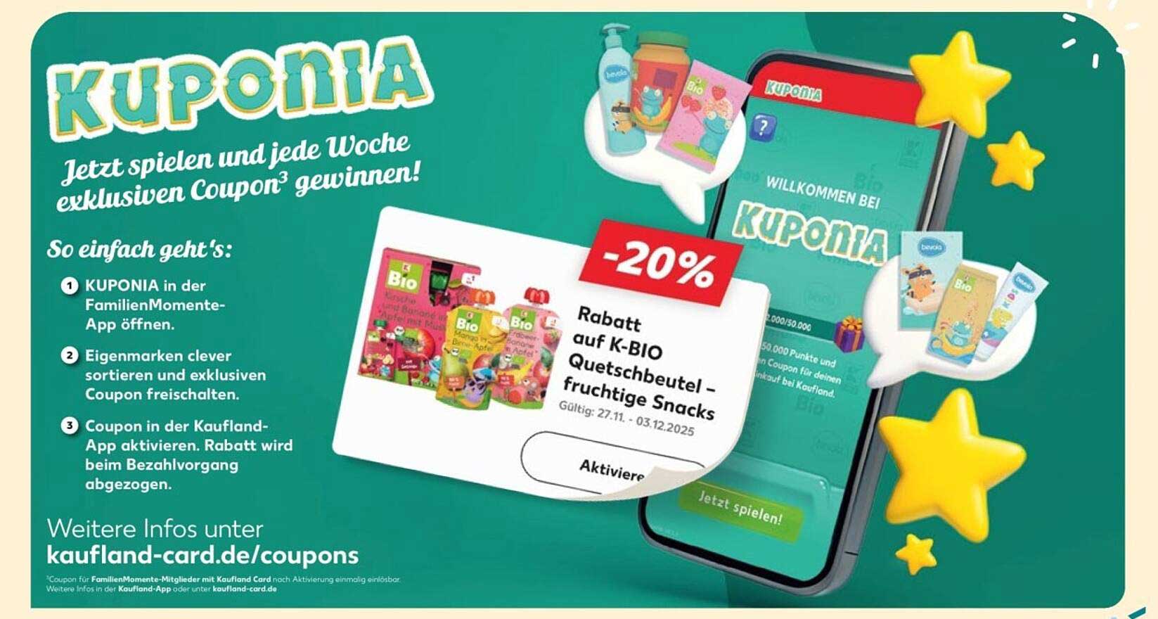 Rabatt Auf K-Bio Quetschbeutel – Fruchtige Snacks Angebot bei Kaufland ...