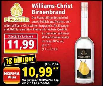 Williams-Christ Birnenbrand