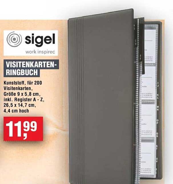 VISITENKARTEN-RINGBUCH