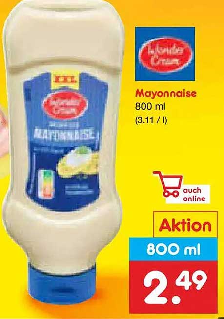 Mayonnaise 800 ml