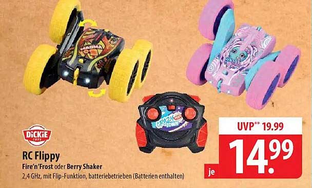 RC Flippy Fire'n Frost oder Berry Shaker