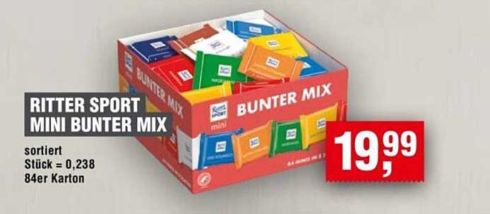 RITTER SPORT MINI BUNTER MIX
