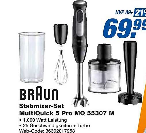 Stabmixer-Set MultiQuick 5 Pro MQ 55307 M