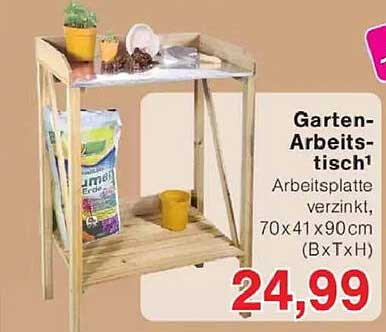 Garten-Arbeitstisch¹