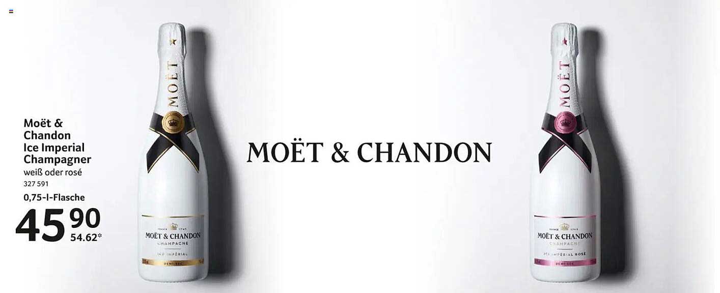 Moët & Chandon Ice Imperial Champagner weiß oder rosé 0,75-l-Flasche