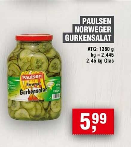 PAULSEN NORWEGER GURKENSALAT