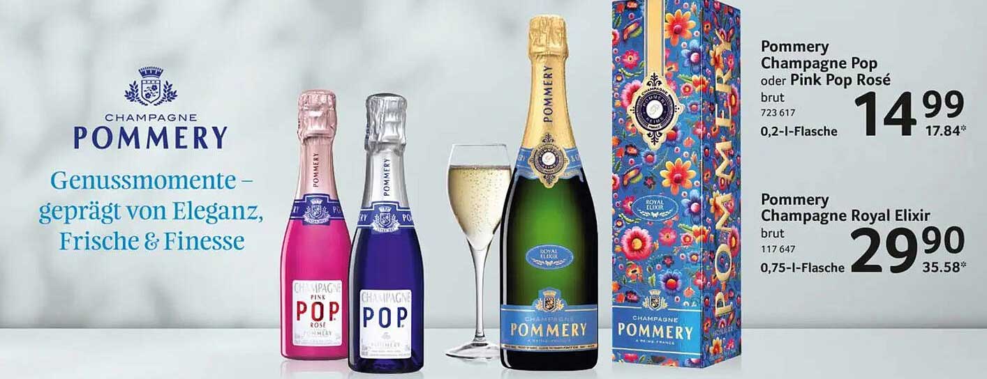 Pommery Champagne Pop oder Pink Pop Rosé brut
