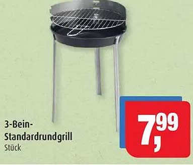 3-Bein-Standardrundgrill
