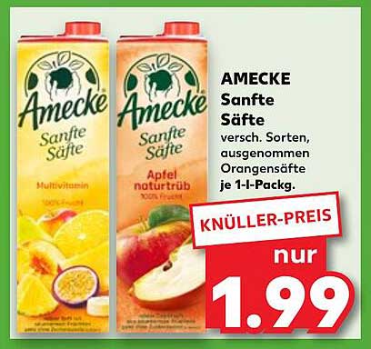 AMECKE Sanfte Säfte – Knüller-Preis!