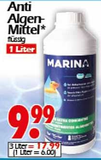 Anti Algen-Mittel Marina 1 Liter