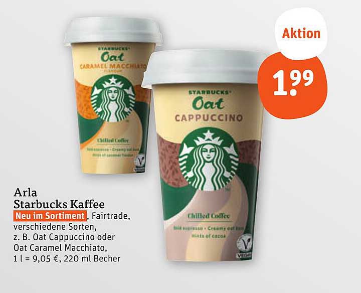 Arla Starbucks Kaffee - Neu im Sortiment