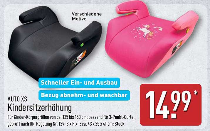 AUTO XS Kindersitzerhöhung