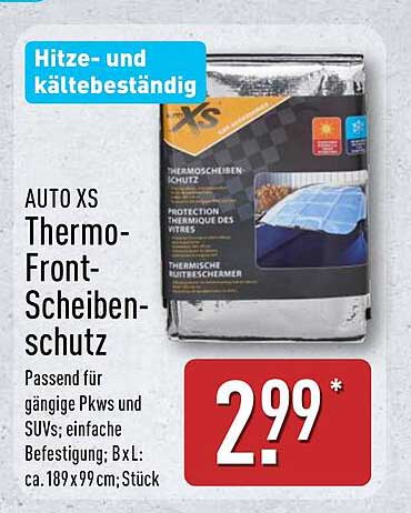 AUTO XS Thermo-Front-Schutz