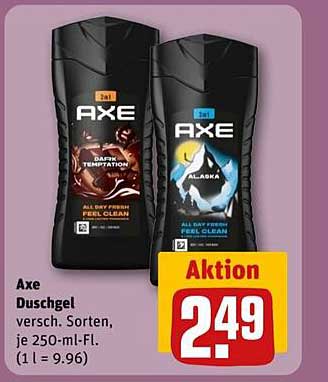 Axe Duschgel - Dark Temptation und Alaska