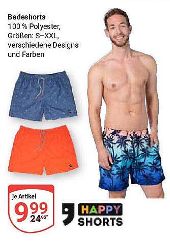 Badeshorts - Happy Shorts
