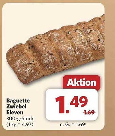 Baguette Zwiebel Eleven