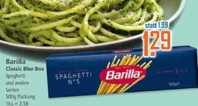 Barilla Classic Blue Box Spaghetti 500g