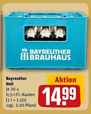Bayreuther Hell – 20 x 0,5-l-Flaschen-Kasten