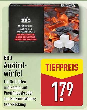 BBQ Anzündwürfel 64er-Packung