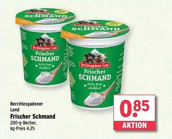 Berchtesgadener Land Frischer Schmand 200 g