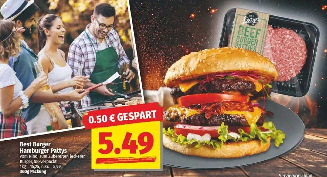 Best Burger Hamburger Pattys