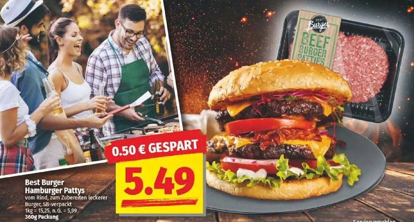 Best Burger Hamburger Pattys