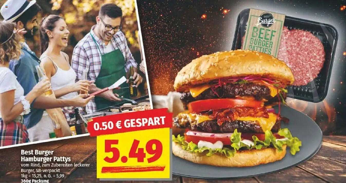 Best Burger Hamburger Pattys