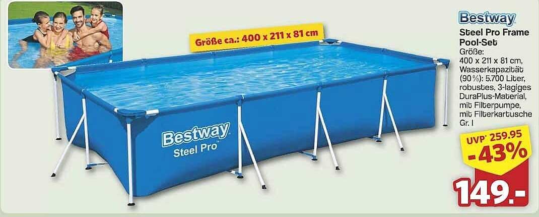 Bestway Steel Pro Frame Pool-Set