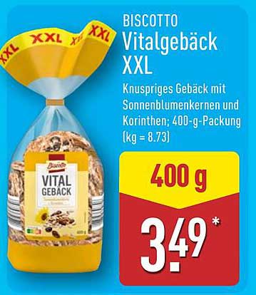Biscotto Vitalgebäck XXL 400 g