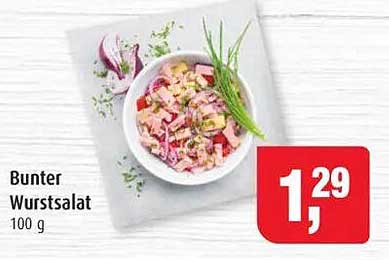 Bunter Wurstsalat 100 g