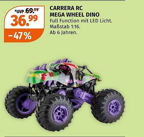 CARRERA RC MEGA WHEEL DINO