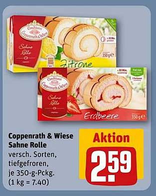 Coppenrath & Wiese Sahne Rolle versch. Sorten, tiefgefroren, je 350-g-Pckg.