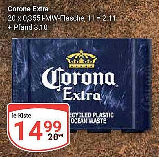 Corona Extra - 20 x 0,355 l MW-Flasche