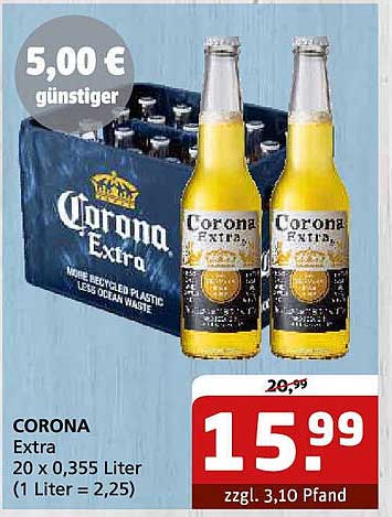 CORONA Extra 20 x 0,355 Liter