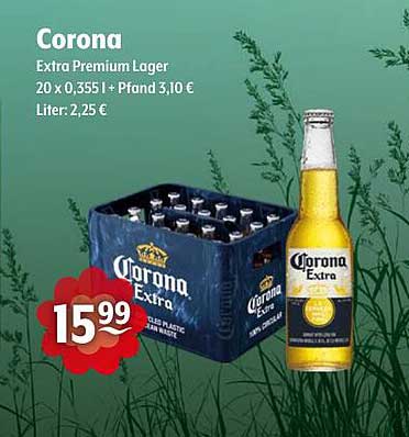 Corona Extra Premium Lager 20 x 0,355 l