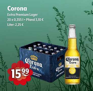 Corona Extra Premium Lager 20 x 0,355 l