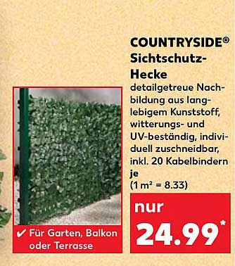 COUNTRYSIDE® Sichtschutz-Hecke