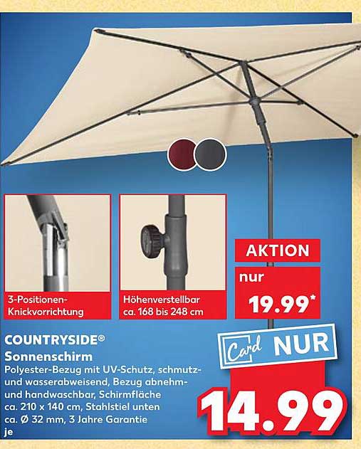 COUNTRYSIDE® Sonnenschirm