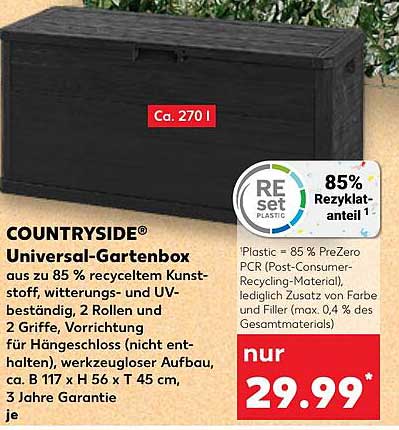COUNTRYSIDE® Universal-Gartenbox