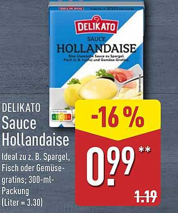 DELIKATO Sauce Hollandaise 300-ml-Packung